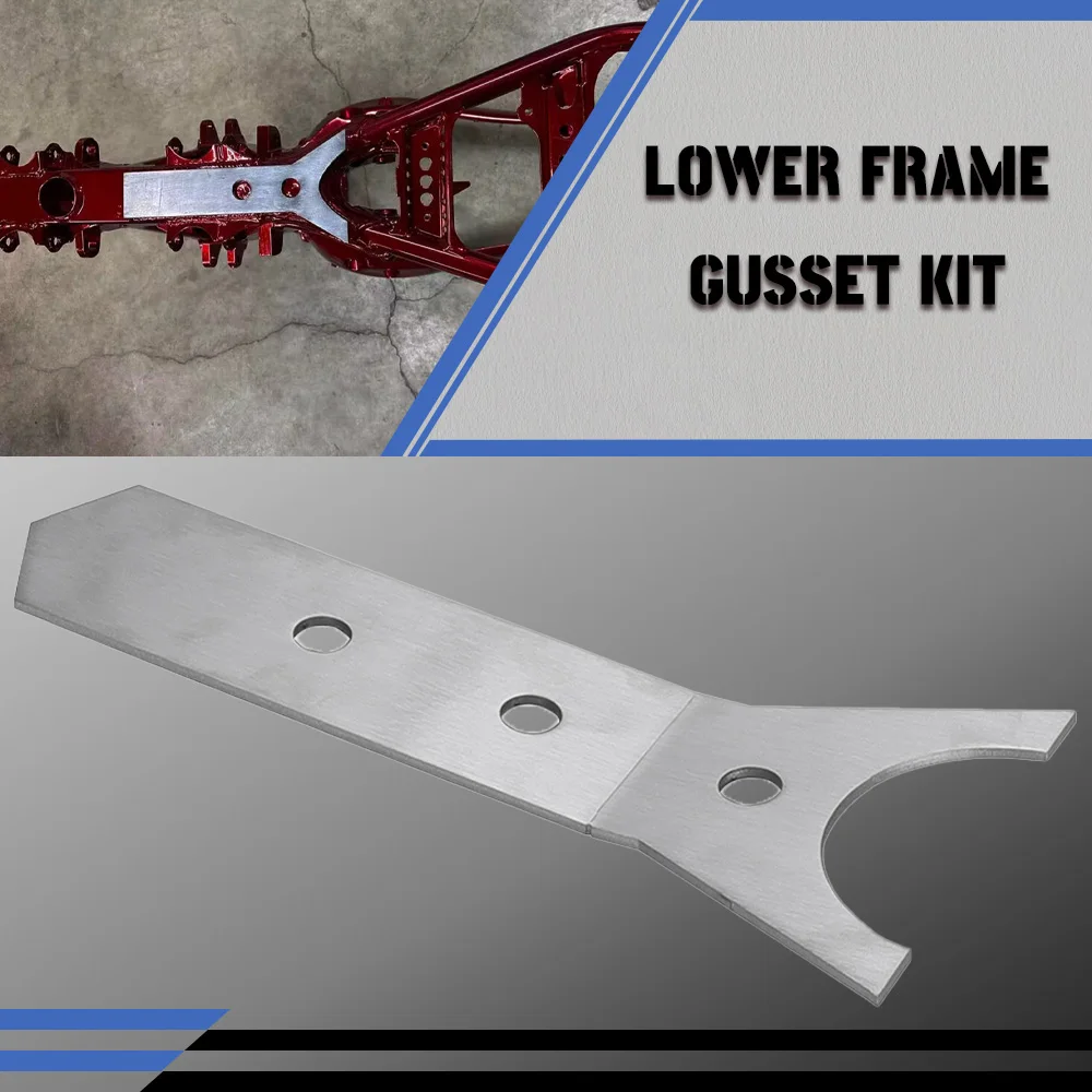 

2024 Lower Frame Gusset Kit parts For Yamaha YFZ 450 R YFZ 450R YFZ450R SE 2009-2024 YFZ450X YFZ 450X 2010-2011 2022 2023