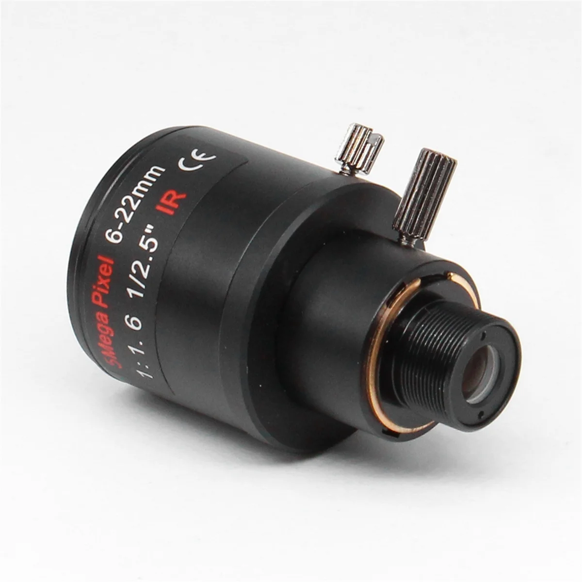 Objectif à focale variable à monture M12 6-22 mm 5 MP F1.6 Objectif à zoom manuel B