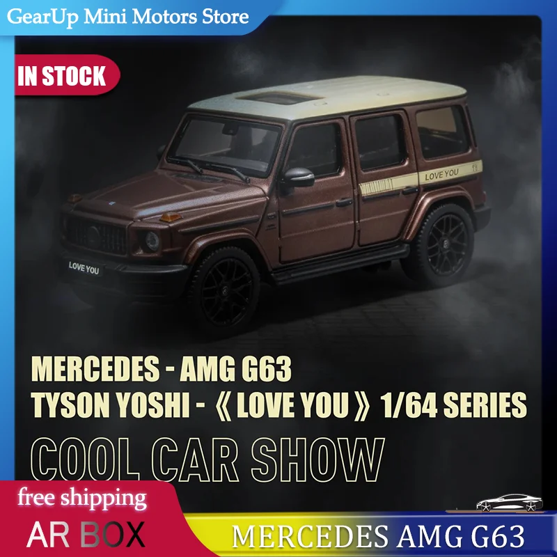 

New In Stock Ar Box 1:64 Mercedes Amg G63 Love You Series Alloy Miniature Diecast Model Mercedes Amg Suv Coolcarshow Toys Gift
