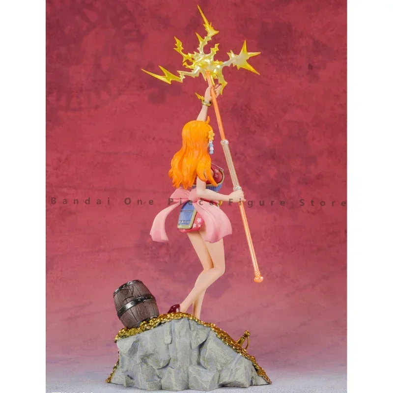 In Stock Original Bandai Figuarts ZERO One Piece Nami Action Figure Animation Toy Gift Model Collector Anime Hobby Genuine