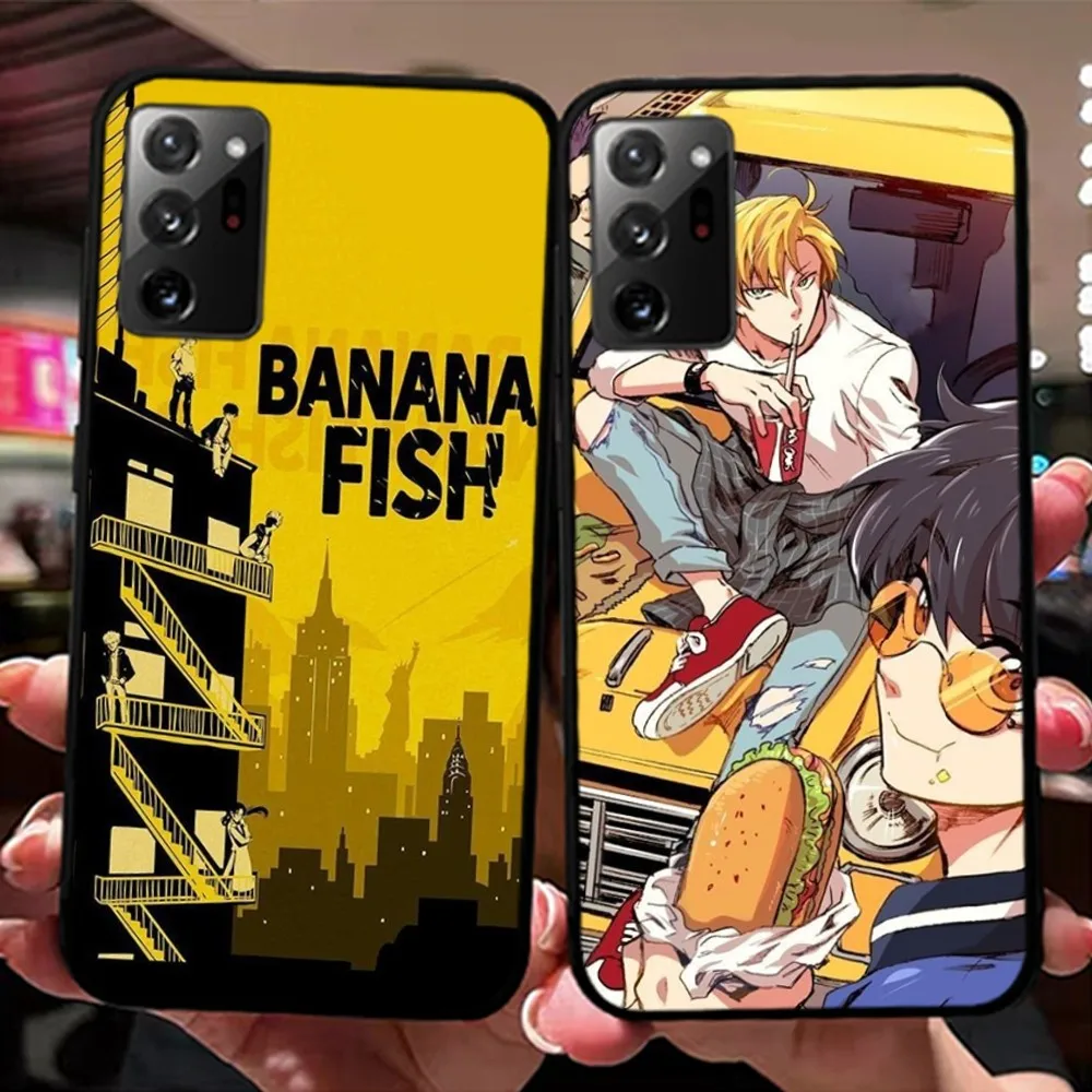 Classic Anime BANANA FISH Phone Case For Samsung Note 8 9 10 20 Pro Plus Lite M 10 11 20 30 21 31 51 A 21 22 42 02 03