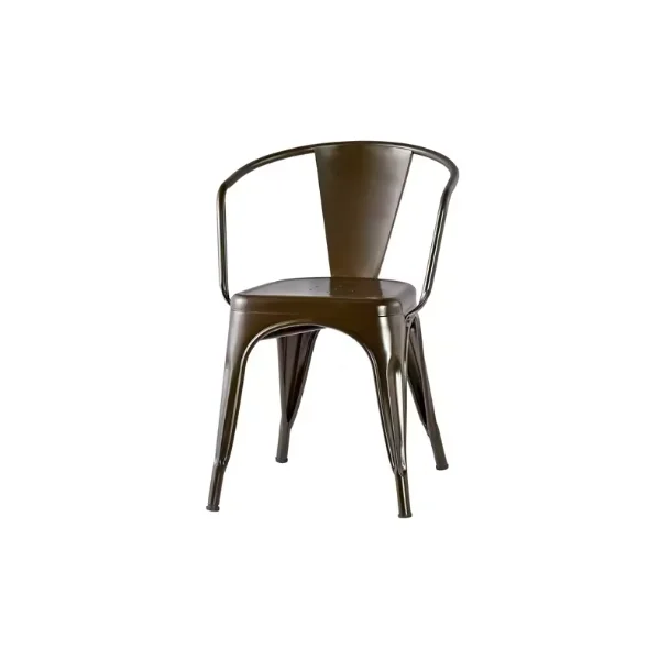Custom Modern Outdoor Bar Chair Iron Metal stool Modern Style Outdoor Sheet Metal Fabrication image 4