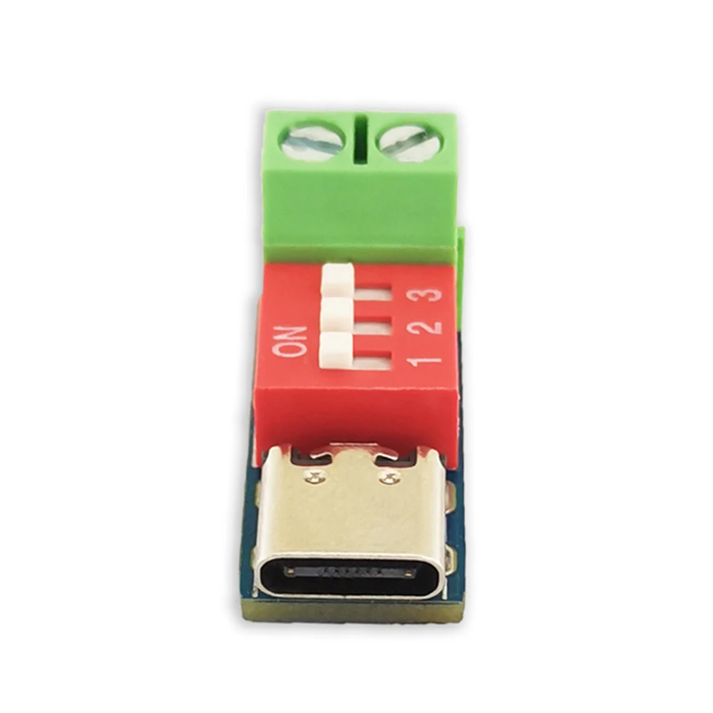 USB-C PD Trigger Board Module PD/QC Decoy Board Fast Charge USB Type-c to 12v High Speed Charger Power Delivery Boost Module