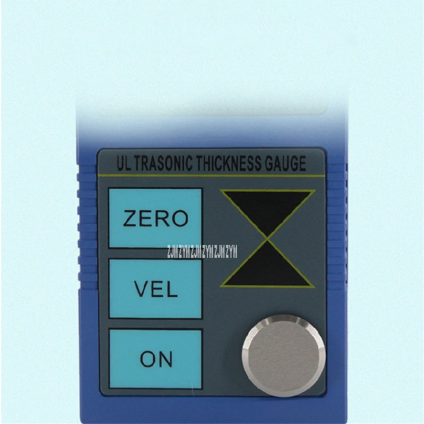 Imagem -02 - Precisão Digital Medidor de Espessura Ultrassônica Placa de Tubulação de Aço Plásticos de Vidro Instrumento de Medição de Espessura de Metal Tt100