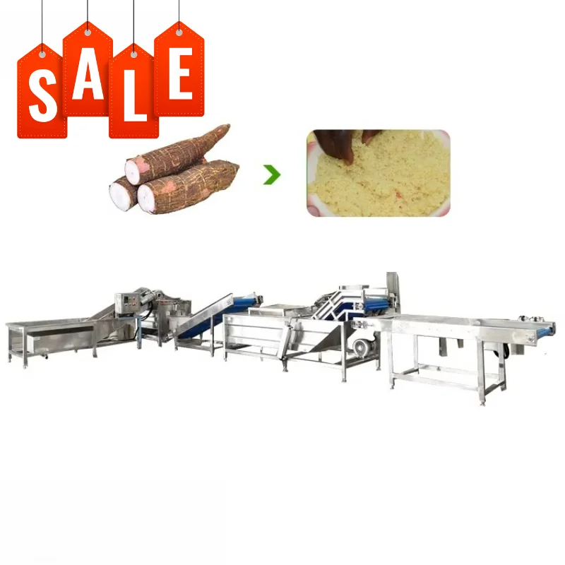Cassava Processing Line Customized Cassava Flour Production Machine Automatic Cassava Starch Processing Equipment