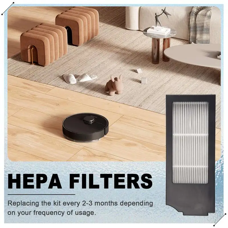 Accessories For Ecovacs X1 Omni Turbo Vacuum Robot Spare Parts Main Brush Roller Side Brush Filter Mop Pads Dust Bag