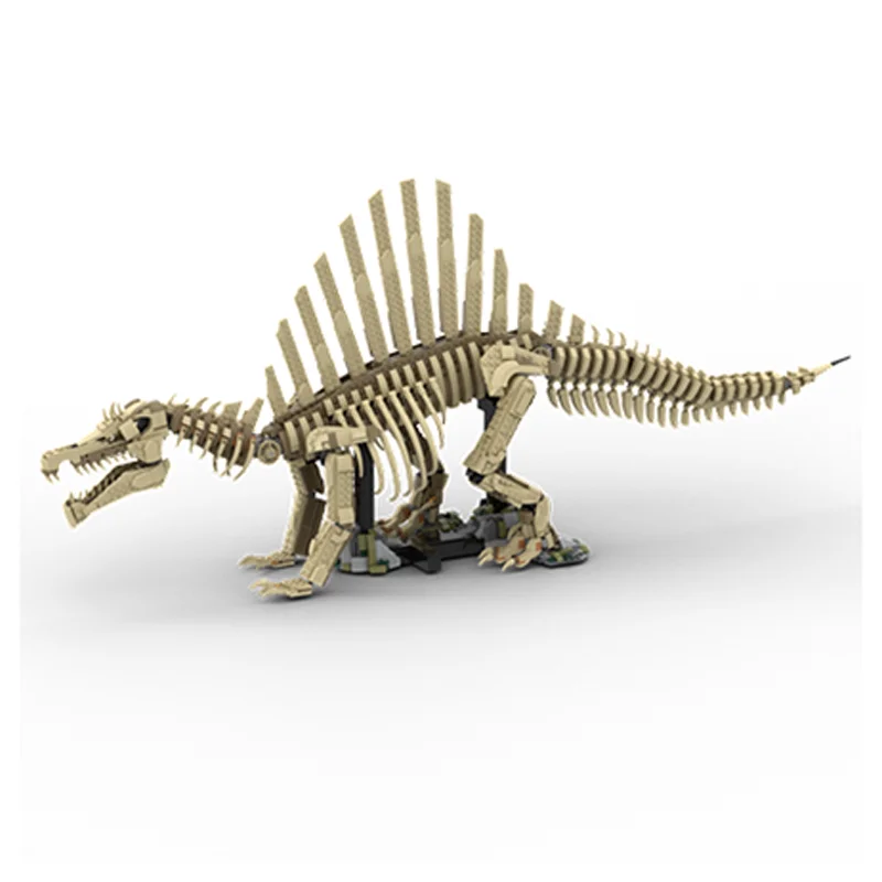 2237PCS MOC Spinosaurus Fossiele Dinosaurus Model Bouwstenen Constructie DIY Creatief Idee Kerstcadeau Speelgoed Educatie
