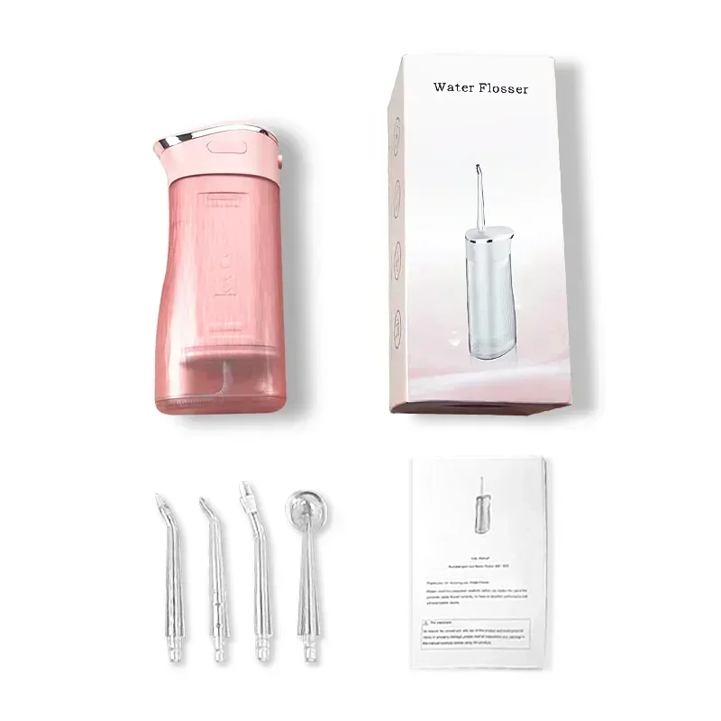 4 Modes Professional Portable Cordless 200ml Small Dental Water Flosser For Oral Cleaning