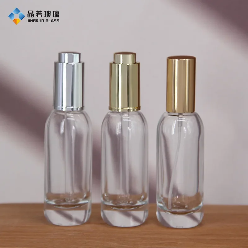 15ml Tubes Dropper Glass Aromatherapy Liquid Essential Massage Oil Pipette Travel Empty Refillable Bottles Cosmetic Containers