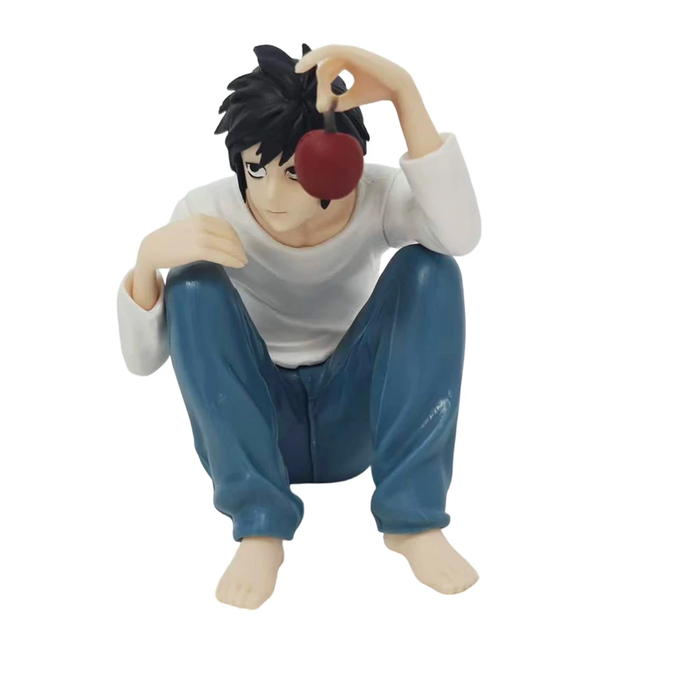 Auf Lager Death Note Anime Figur L·Lawliet Actionfigur PVC Sammlerstück Skulptur Modell Tischdekoration Spielzeug Weihnachtsgeschenke – Detail 3