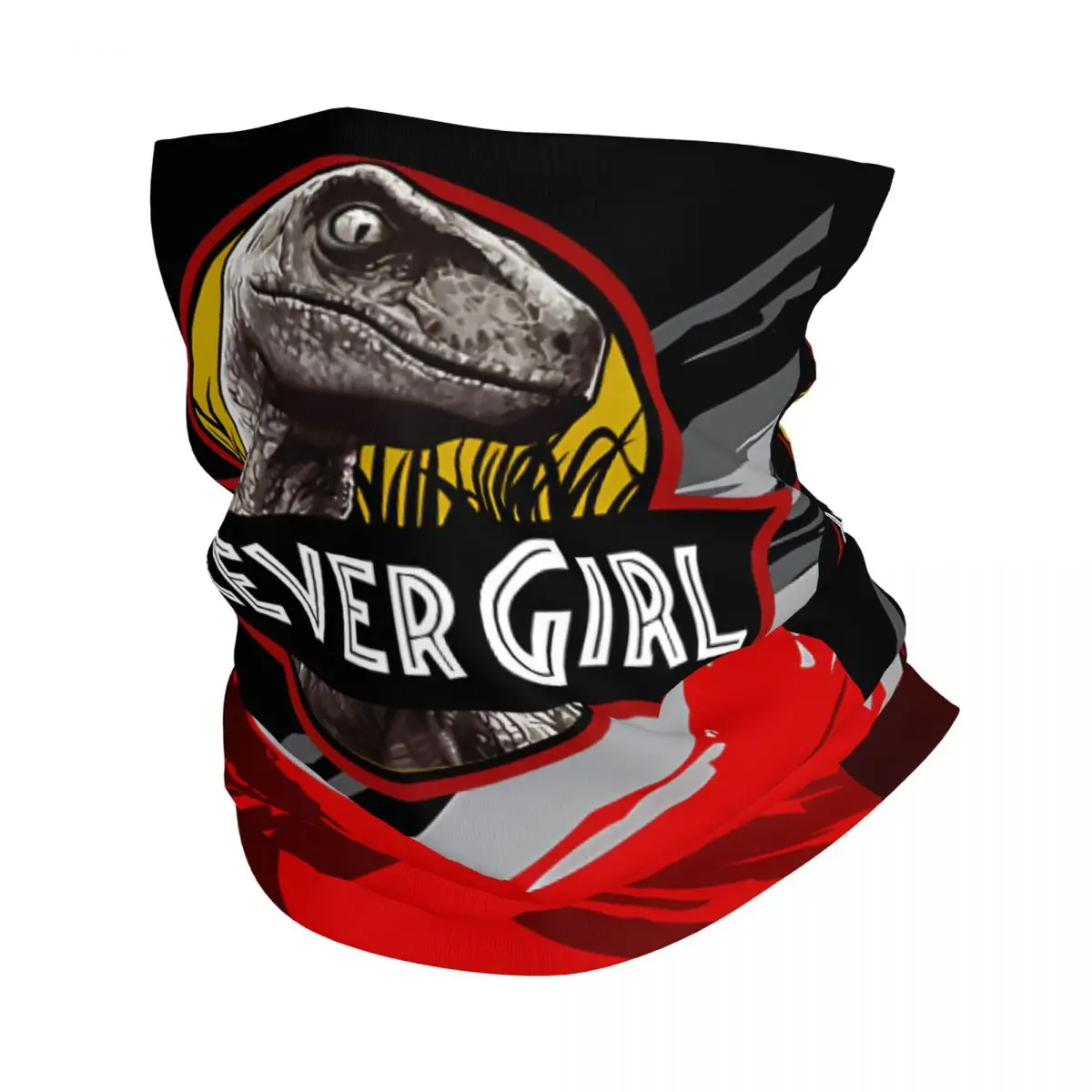 New 2024 Bandana Neck Cover Motorcycle Club Jurassic Park Face Mask Hiking Unisex Adult All Season