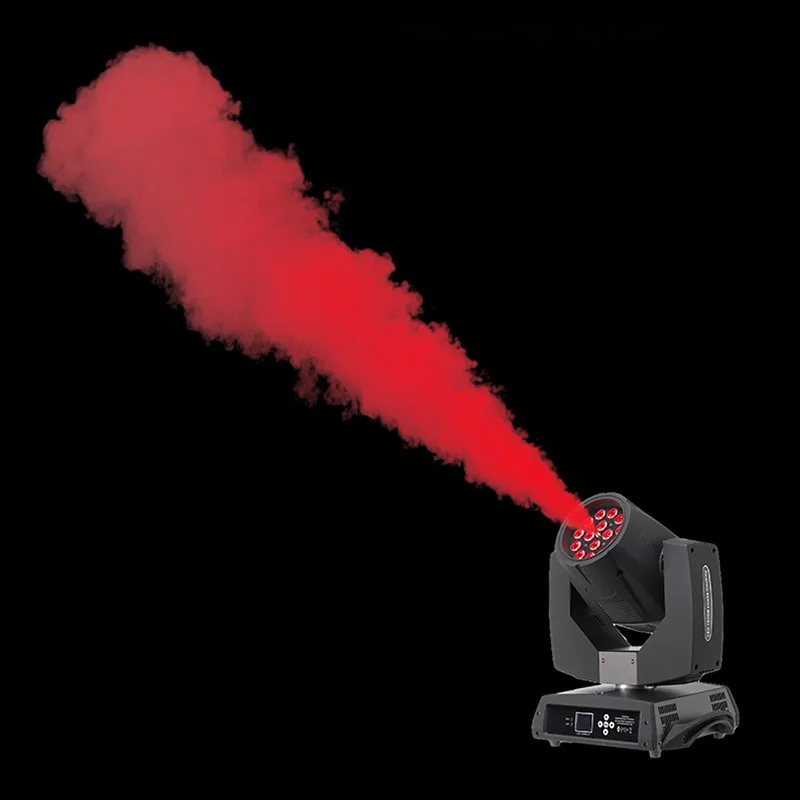 Professional Moving Head Smoke  DMX Controlled LED Hanging Jet Fog Equipment for Stage Theater DJ Live Performance Events