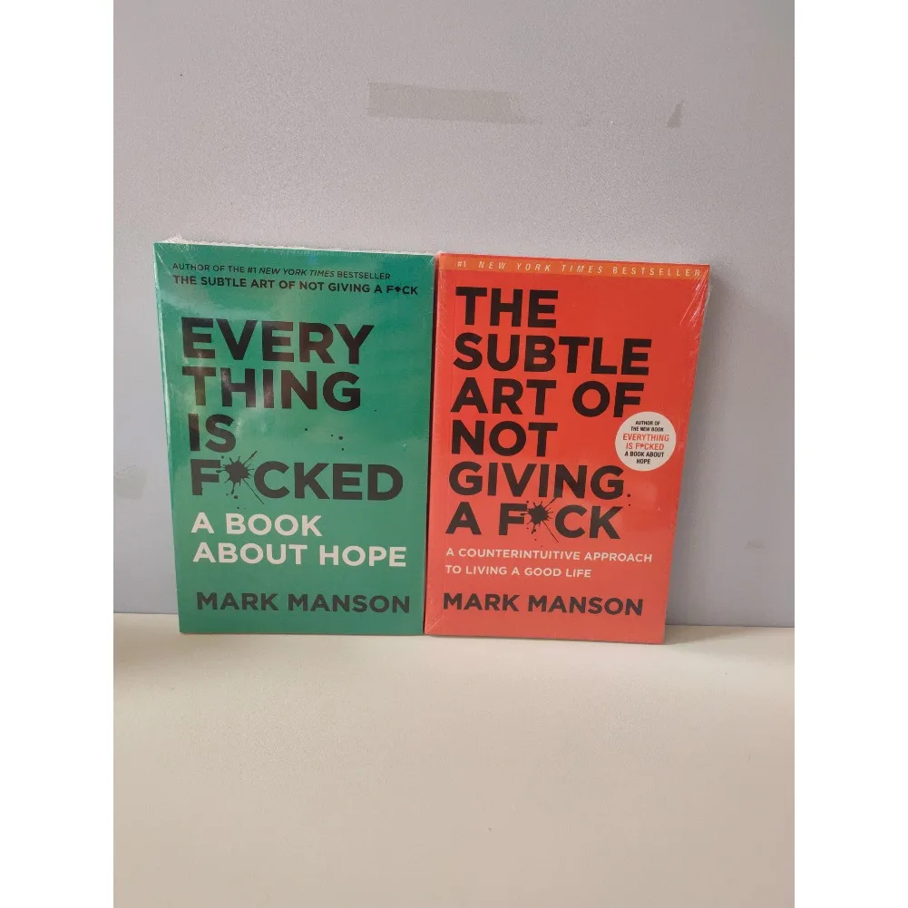 

The Subtle Art of Not Giving A CAO/Reshape Happiness/How To Live As You Want By Mark Manson Self Management Stress Relief Book