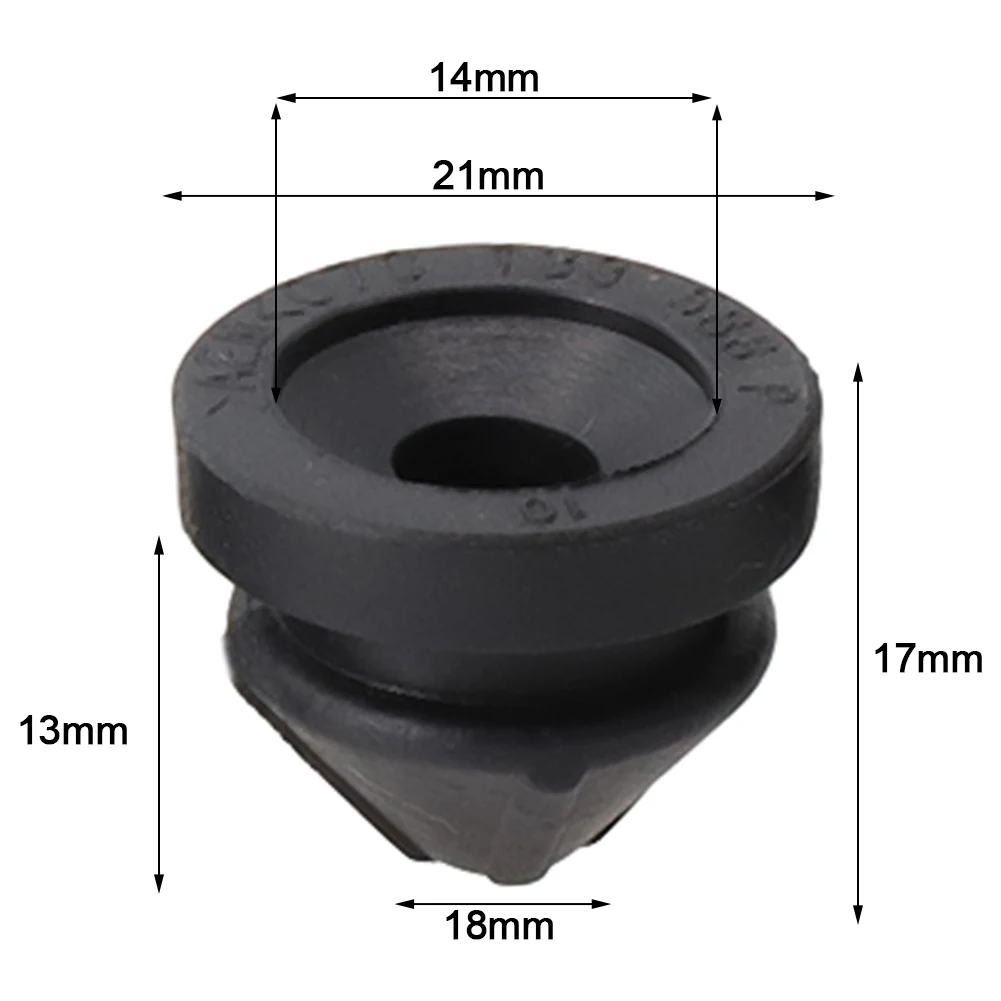 07C133588G Buffer Cushion Durable Buffer Cushion Set for Diesel Petrol Engines Bonnet Hood Air Intake Filter Grommet