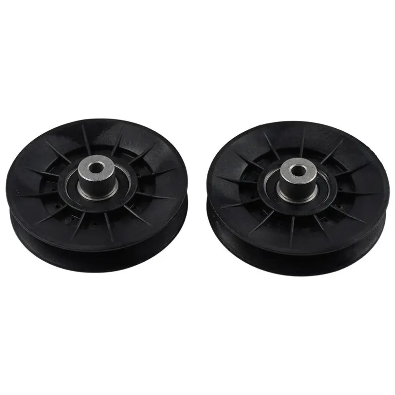 2Pcs V-Idler Pulley AM138080 AUC11238 AM134502 Compatible with John Deere Mowers X300 X300R X304 X305R X310 X320 X324 X330 X340