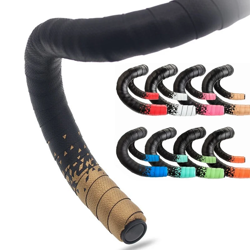 

Bucklos ленты на руль шоссейного велосипеда, углеродистая текстурная лента, амортизирующая обертка на руль, дышащие удобные ремни для велосипедного руля