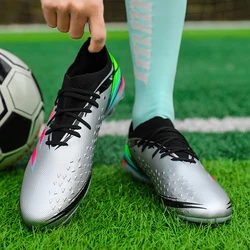 204 Hot-Selling Football Boots Men's Soccer Cleats TF/FG Kids Wear-Resistant Training Shoes Outdoor Non-Slip Sneakers