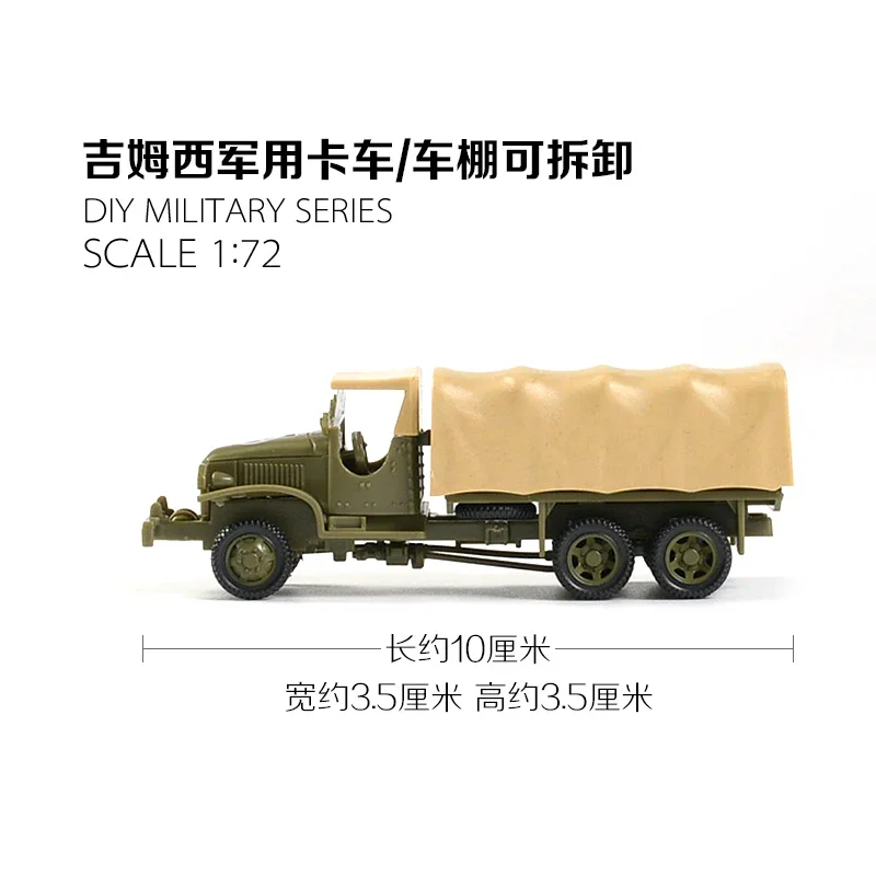 4d Modell 1/72 jimsy alliierte LKW cckw353 Geländewagen Kleber frei Montage Modell Militär Spielzeug auto 2 teile/satz