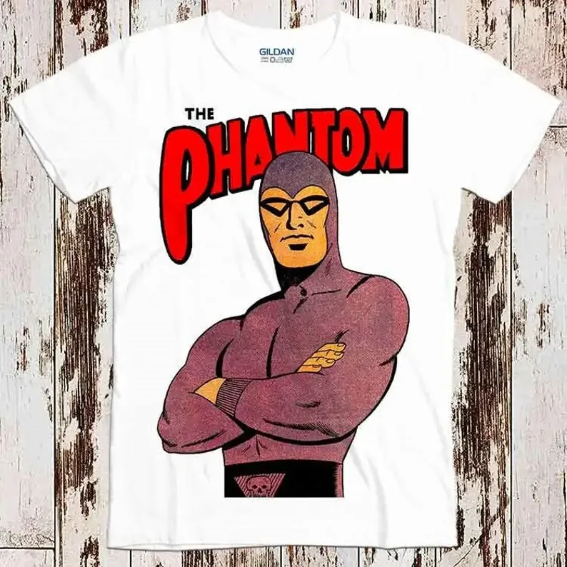 The Phantom Comics Fictional Bangalla Best Seller T Shirt Music Retro Top Tee Gift Cool Unisex 8655