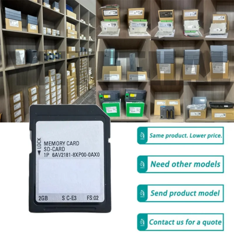 جديد الأصلي 6AV2181-8XP00-0AX0 6AV2 181-8XP00-0AX0 شاشة تعمل باللمس بطاقة SD