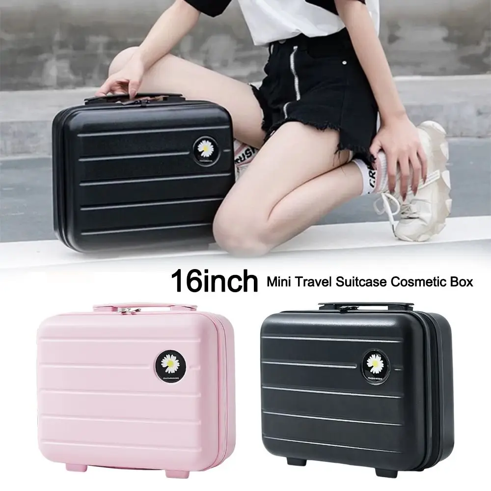 

NEW 16inch Mini Travel Suitcase Lightweight Wear-resistant Luggage Organizer Waterproof Boarding Case Travel