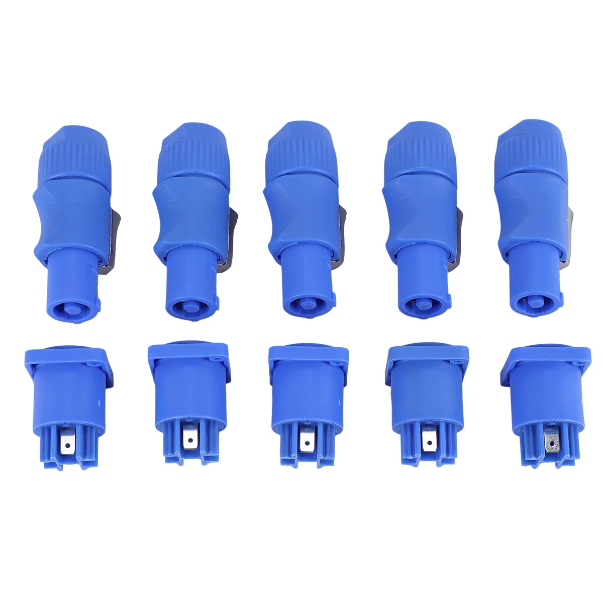 

X61A_3 PIN AC Powercon Connector Male Plug Blue