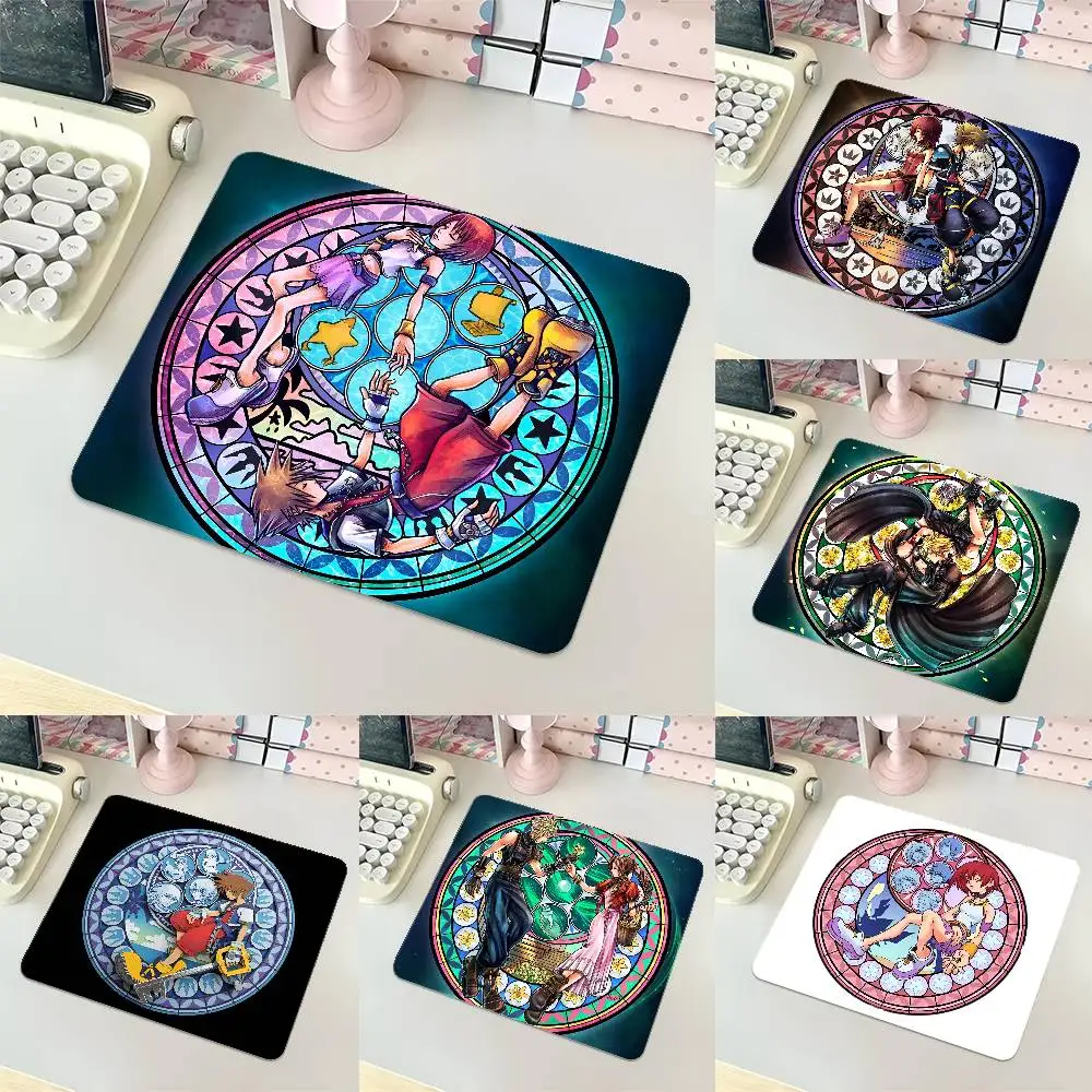 1pc K-Kingdom Game H-Hearts Small Mousepad Keyboard Pad Laptop Cushion Non-slip Deskpad