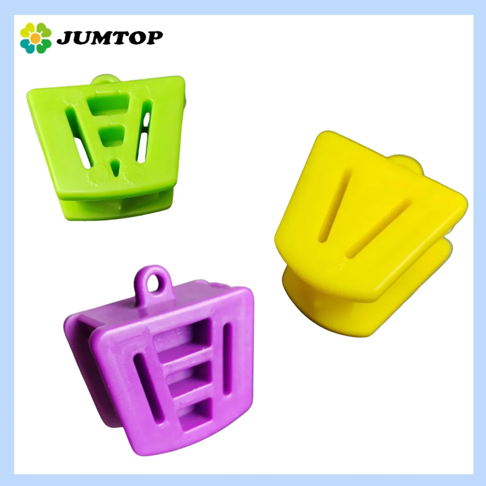 

3-Size Dental Occlusal Bite Blocks - Rubber Mouth Props (Large/Medium/Small) for Orthodontics
