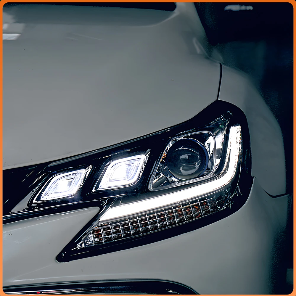 

Upgrade LED Demon Eye Three Light Design Car Headlights For Toyota REIZ MARK X 2013-2017 GRX130 GRX133 Auto lamps Accessories