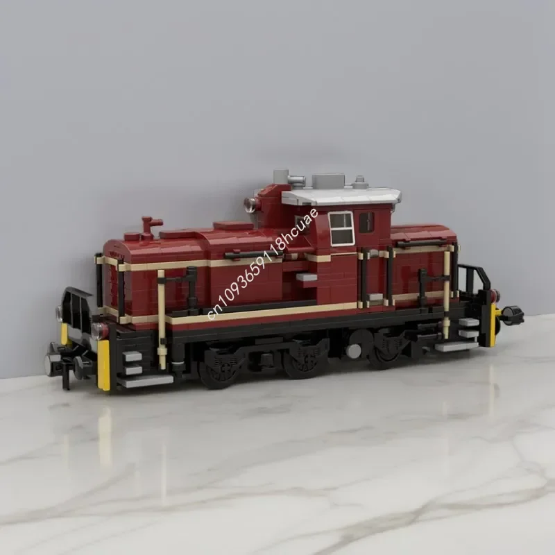 

707PCS V60 German Shunter Locomotive Moc Buildings Blocks Educational Construction Train Toy Kids Birthday Gift STEM Learning