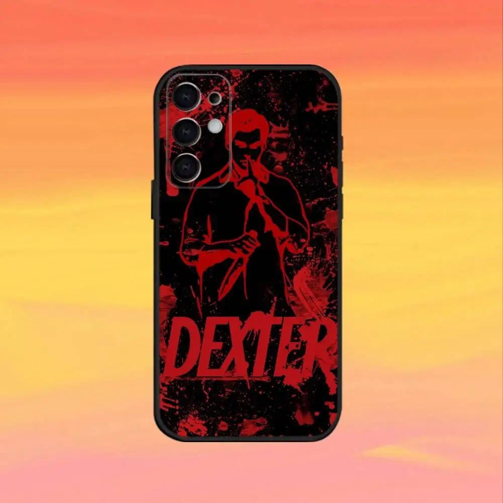 Чехол для телефона Dexter M-Morgan для Samsung S25, S24, S21, S22, S23, S30, Ultra, S20, Plus, Fe, Note, 10,9,5G, черный чехол
