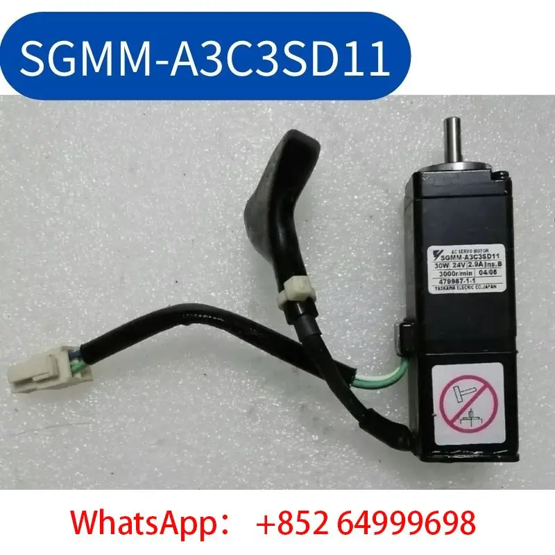 

SGMM-A3C3SD11 servo motor 30W second-hand Test OK
