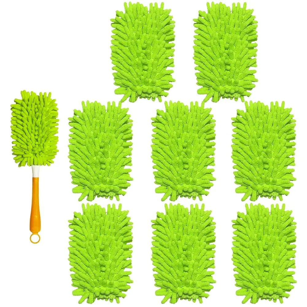 

Reusable Duster Refill Compatible with Swiffer Hand Duster - 360 Heavy Duty Duster Refill - Microfiber Ceiling Fan Duster for