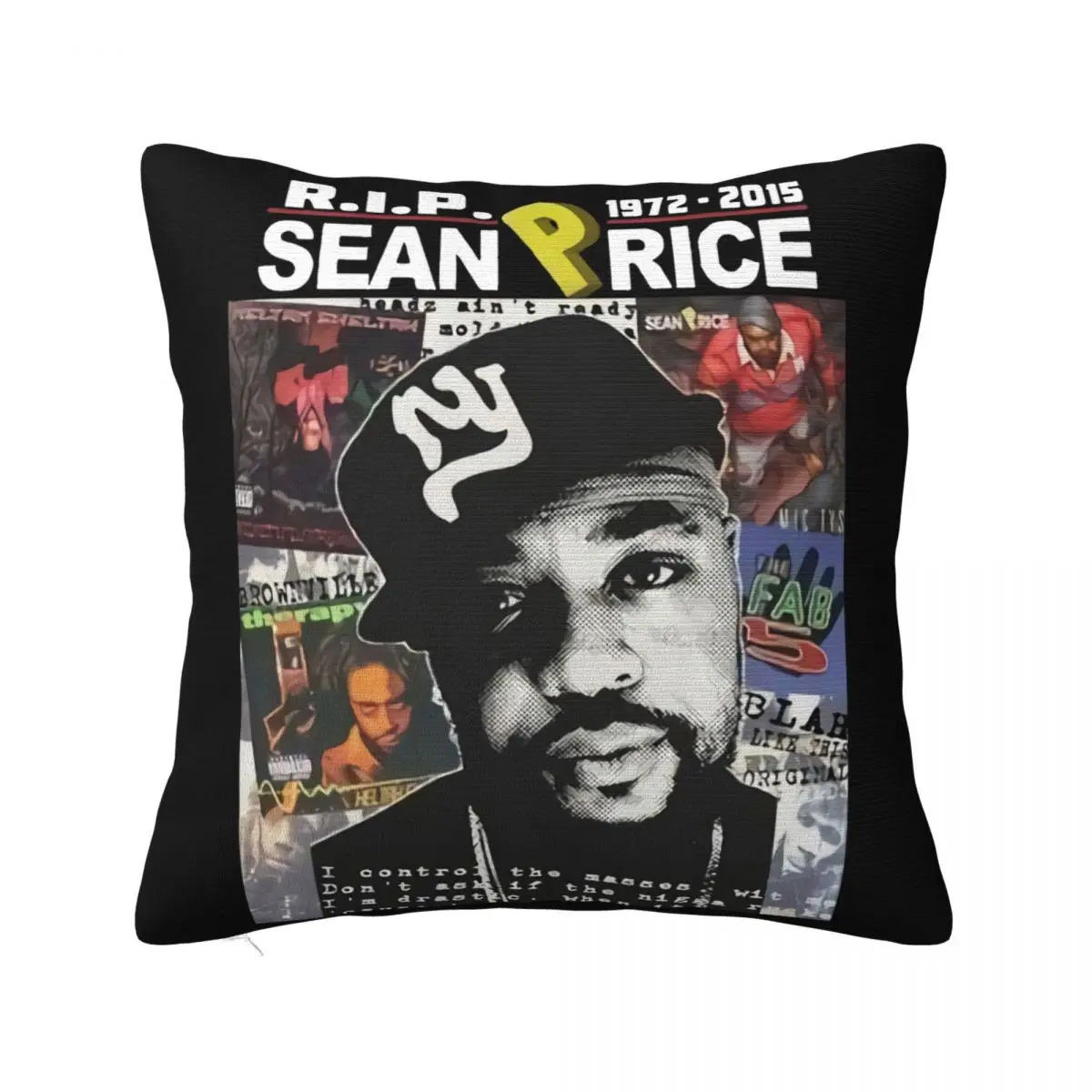 Sean Price Funny Birthday Cotton Vintage Gift For Men Women Humour Middle Aged Different Loose Man Pillow Case