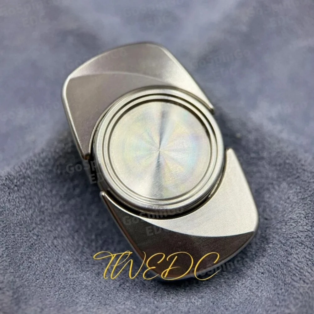 Twedec cloudmini fidget spinner zircônio manuseio sentir duas lâminas fidget spinner ansiedade alívio gadgets