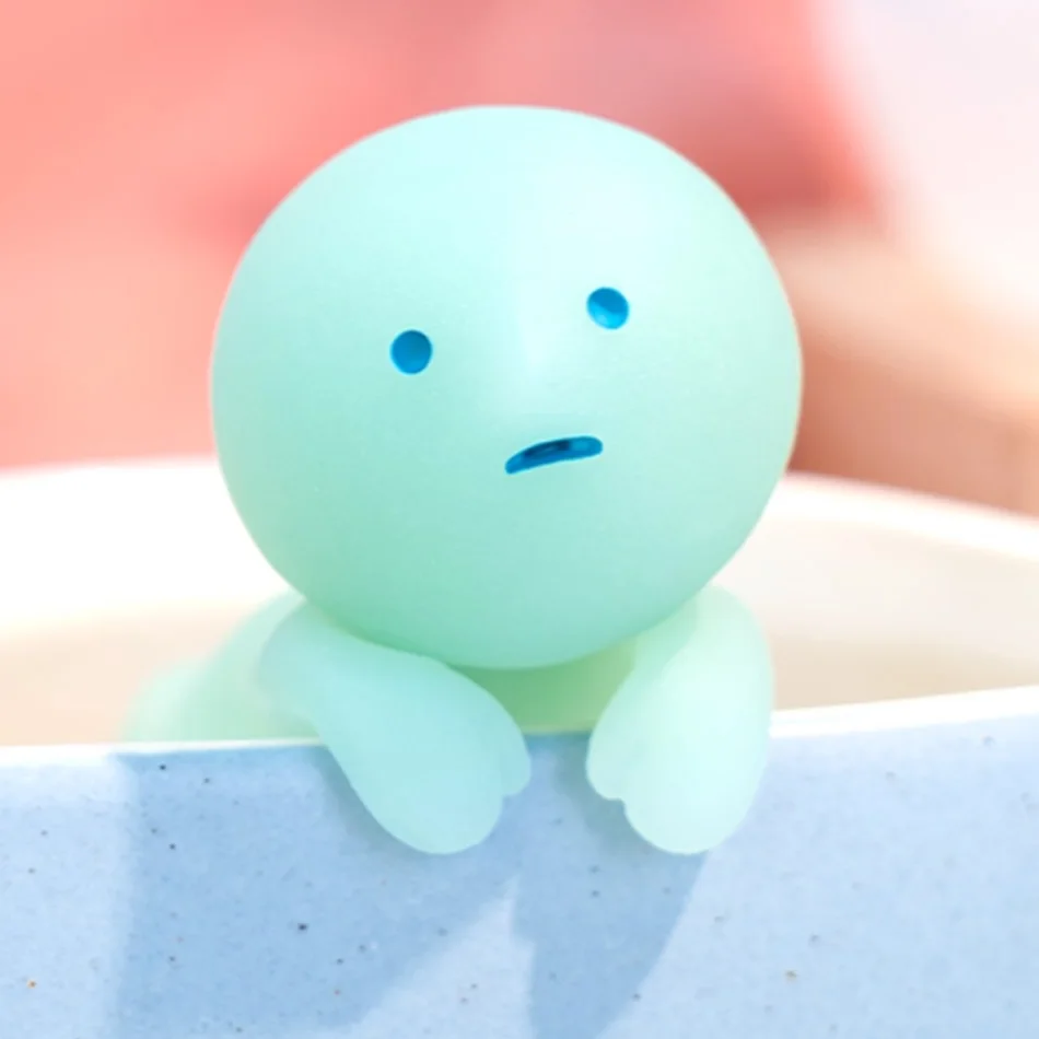 Surprise Gift Smiski series multiple doll green noctilucent mysterious box blind action figures decoration table model for toy