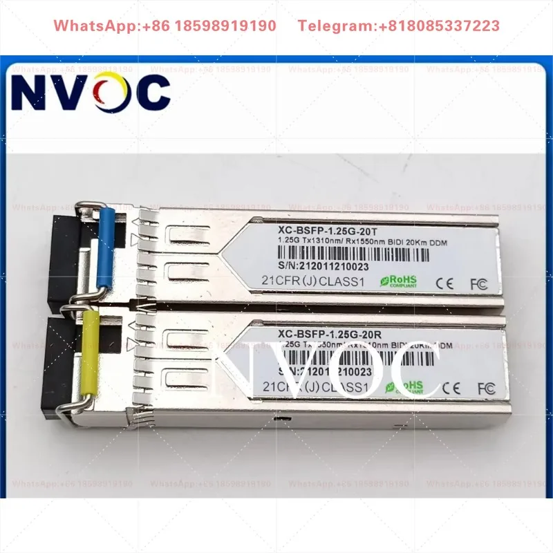 Mini HD SDI Fiber Extender 1080P&30HZ HD-SDI Over Fibre Converter Broadcast Level Single-Mode Single Fiber 20KM LC Connector