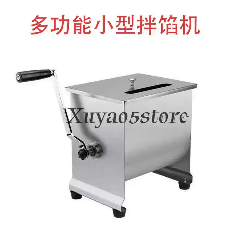 Hand blender and stuffer for household use