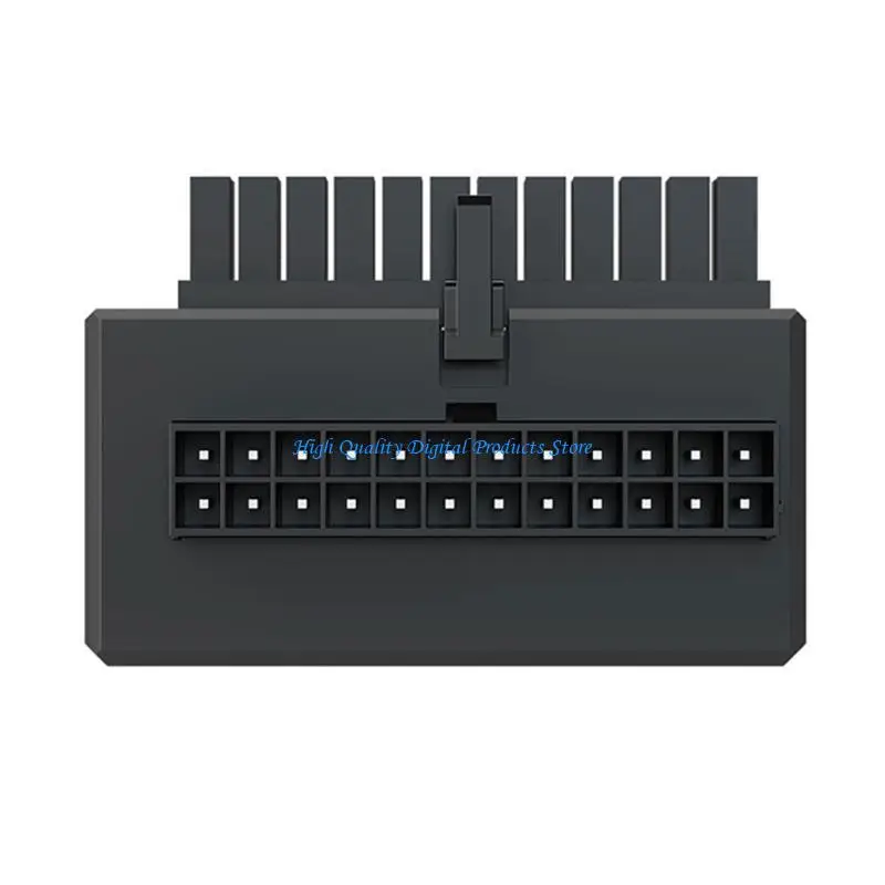 

U2JE 24Pin to 24Pin Power Connectors Adapter with ARGB Light for PC Computer
