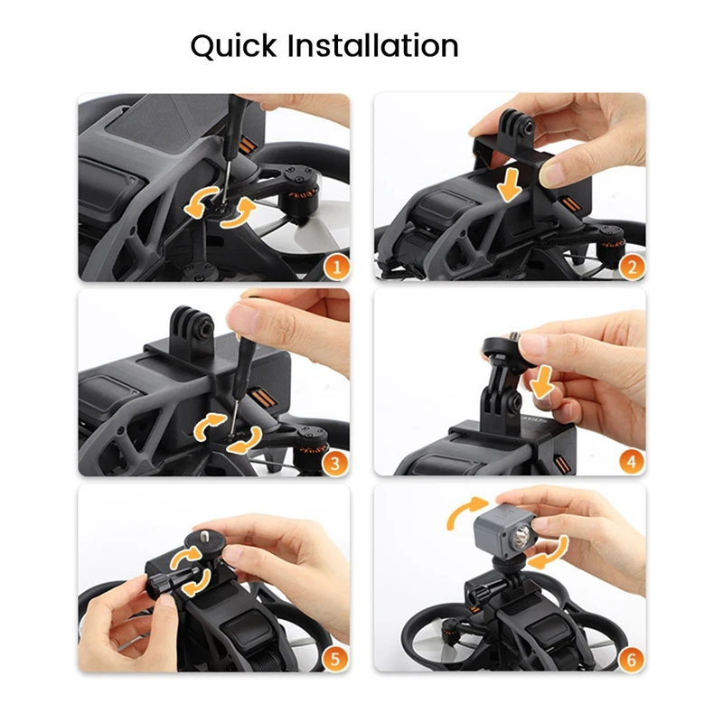 고프로용 확장 어댑터 마운트 거치대, 인스타 360 액션 카메라용 고정 브래킷 베이스, 아바타 드론 액세서리