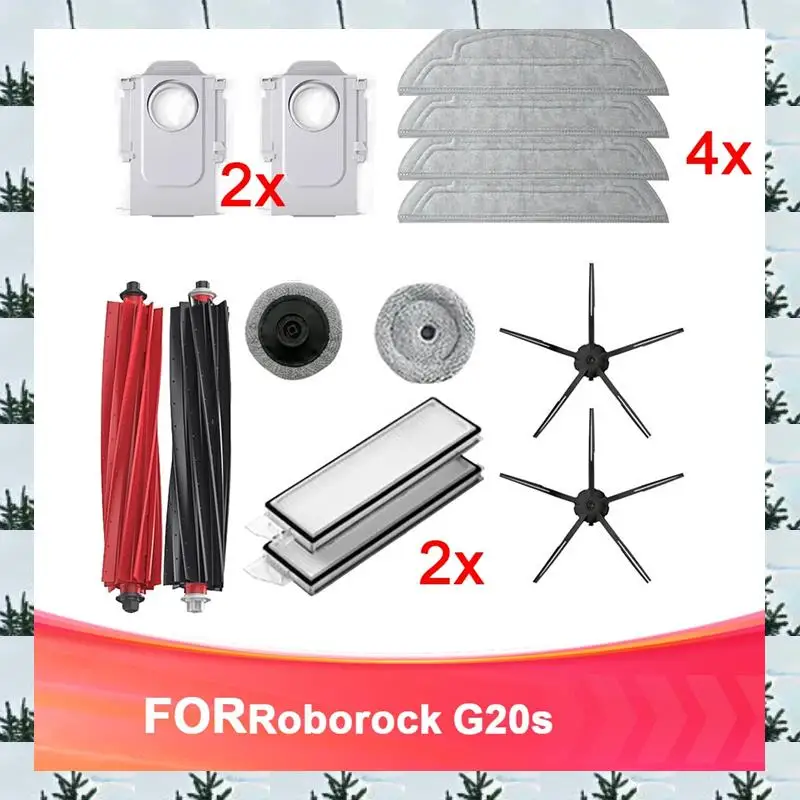 

ABLG For Roborock G20s Robot Vacuum Cleaner Accessories Replacement Kit Replacement Supplies