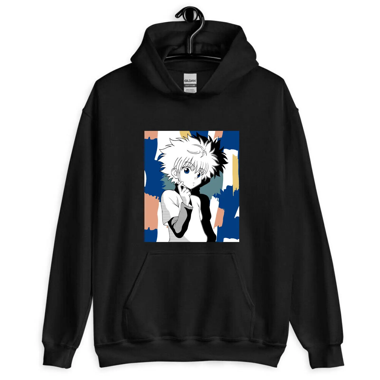 

Killua Zoldyck HxH Unisex Hoodie Anime Manga All size Hunter X Hunter hoodie