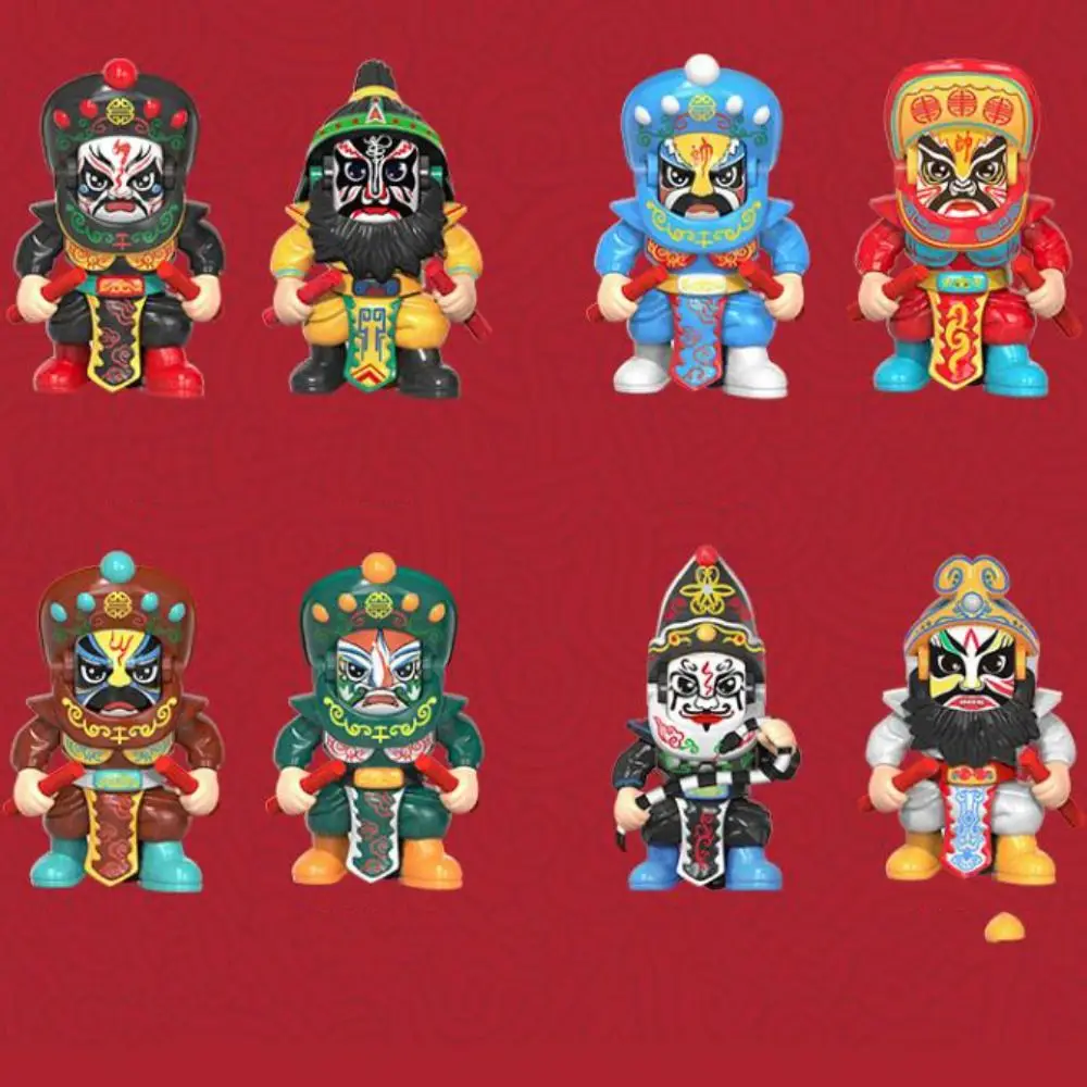 Face Change Opera Face Changing Doll Traditional Chinese Face Changing Toy 4 Facial Sichuan Opera Opera Face Makeup Toy