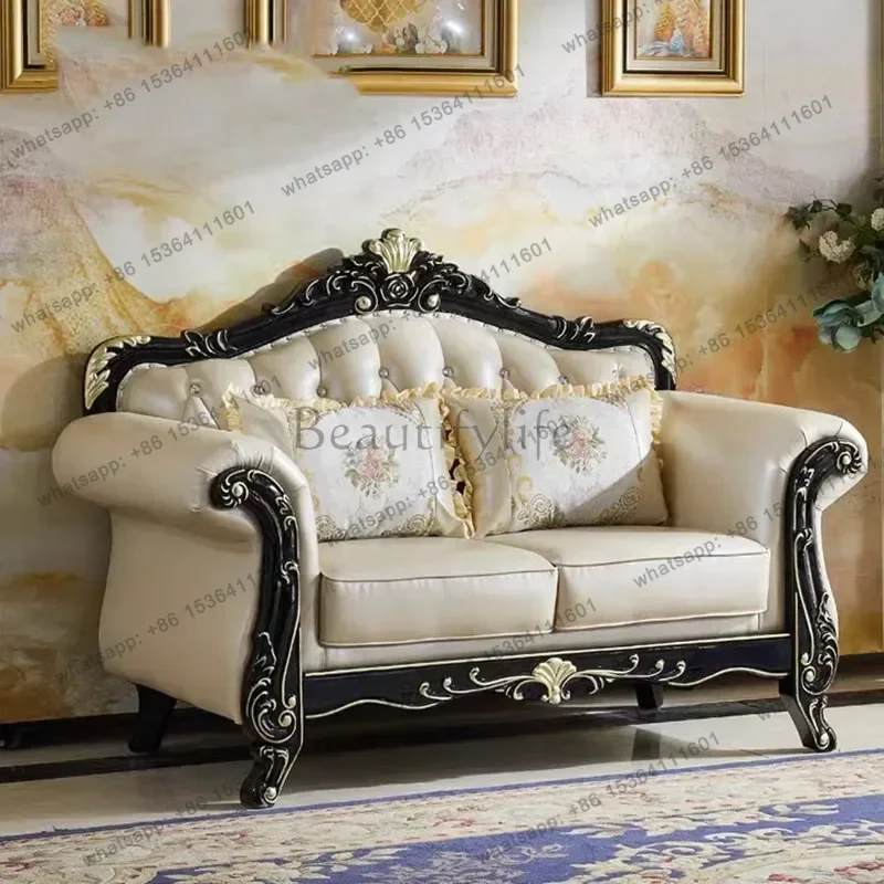 Nordic Leather Sofas Arm Chair Designer Modern Lazzy Living Room Sofas Elegant Fancy European Sofy Do Salonu