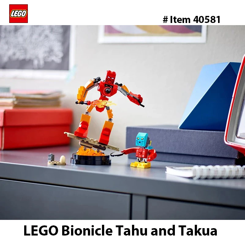 LEGO 40581 Bionicle Tahu and Takua 219Pcs
