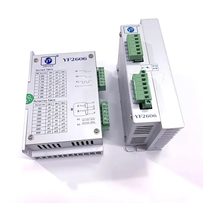 Vertical Packaging Machine Accessories Particle Liquid Stepper Motor Driver YF2606 Product Type Motor Drivers