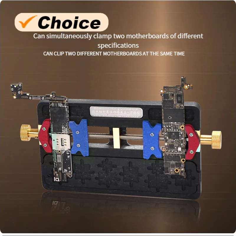 TE-073 Mobile Phone Soldering Repair Tool Motherboard PCB Holder Jig Fixture With IC Location for IP Mainboard Repair