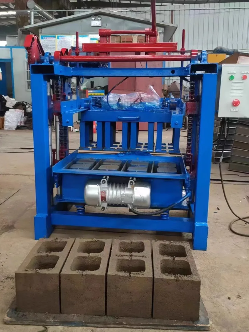 New Arrival High Density Red Concrete Brick Make Machine Cement Block Brick Making Machinery