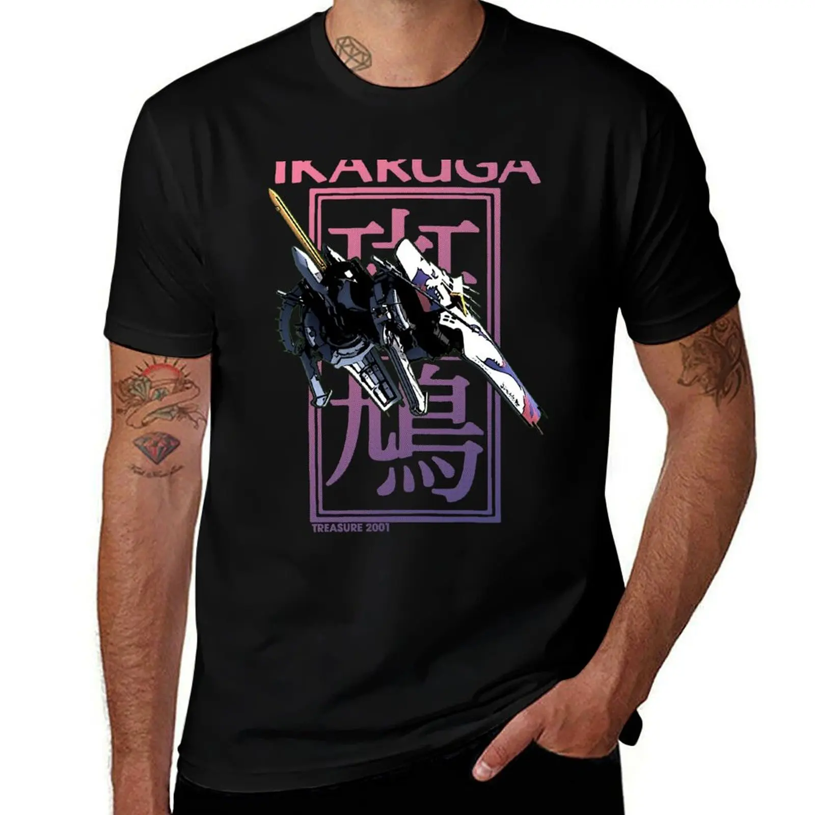 

Ikaruga T-Shirt cotton tshirt 100% t shirt man casual man t shirts for men T-shirt