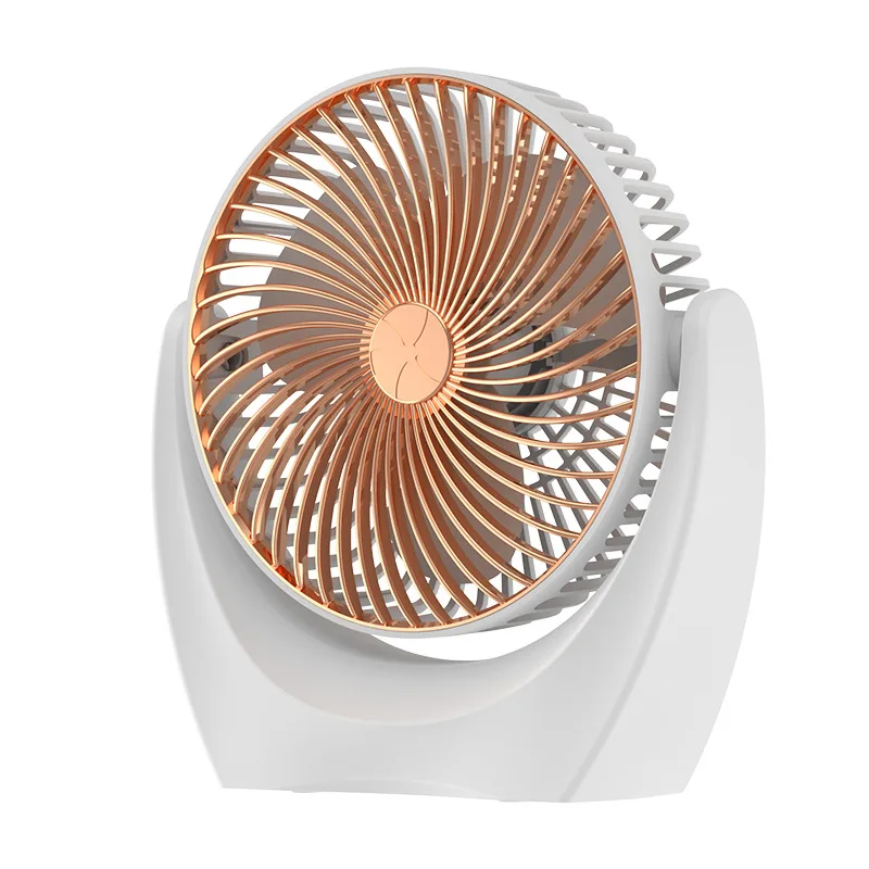 Portable USB Mini Charging Fan Handheld Silent Cooling Fan Air Cooler Three-speed Adjustable Desktop Fan Desktop Office Bedroom